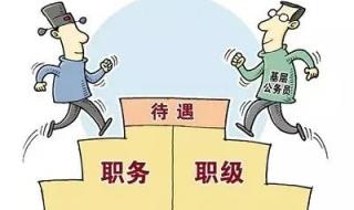 公务员职级并行的次数是多少 职务与职级并行制度
